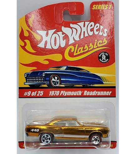 ホットウィール ‘70 Plymouth Roadrunner Amazon.com: Hot Wheels '70 Plymouth Road Runner - Taxi Rods